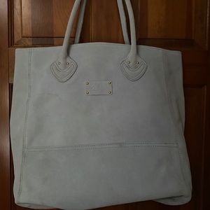 Suede Tote Bag